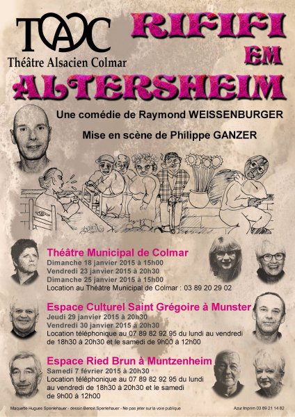 Affiche de Rififi em Altersheim