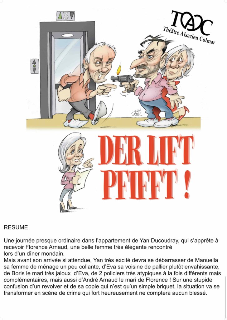 Affiche ou première photo de Der Lift pfifft, saison 2024-2025