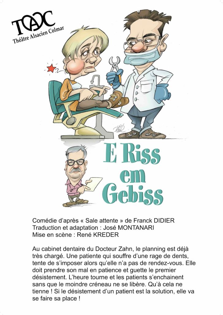 Affiche de E Riss em Gebiss