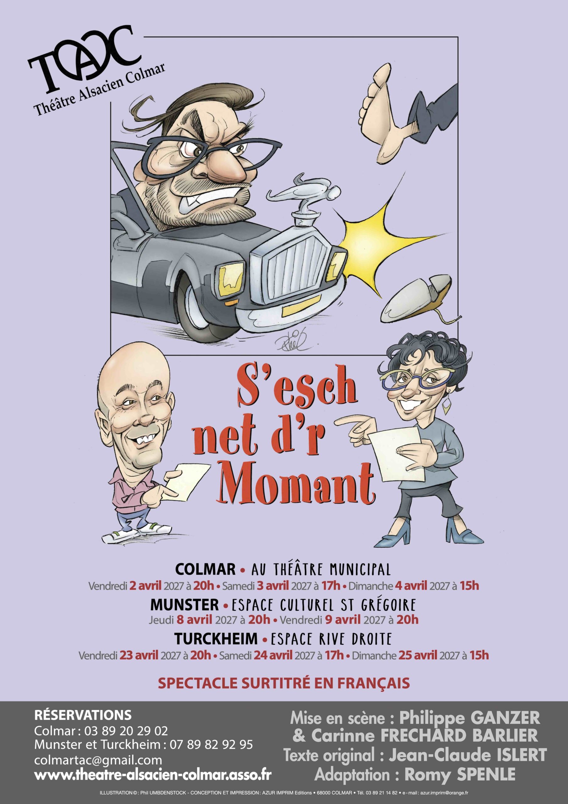 Affiche de S’esch net d’r Momant